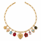 Cœur Rosé Bijou Necklace
