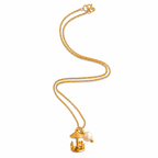 Whimsical Carousel Charm Necklace