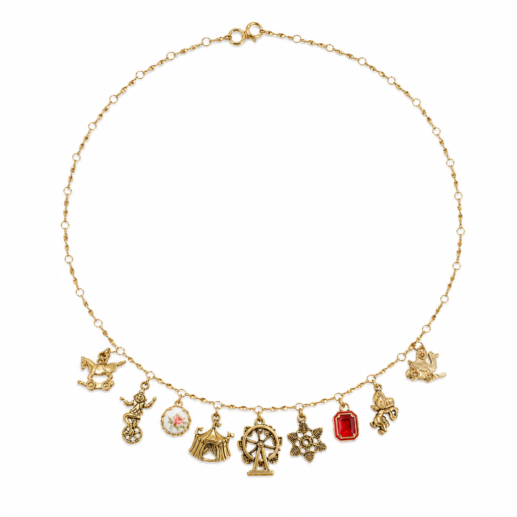 Roue Enchantée Charm Necklace