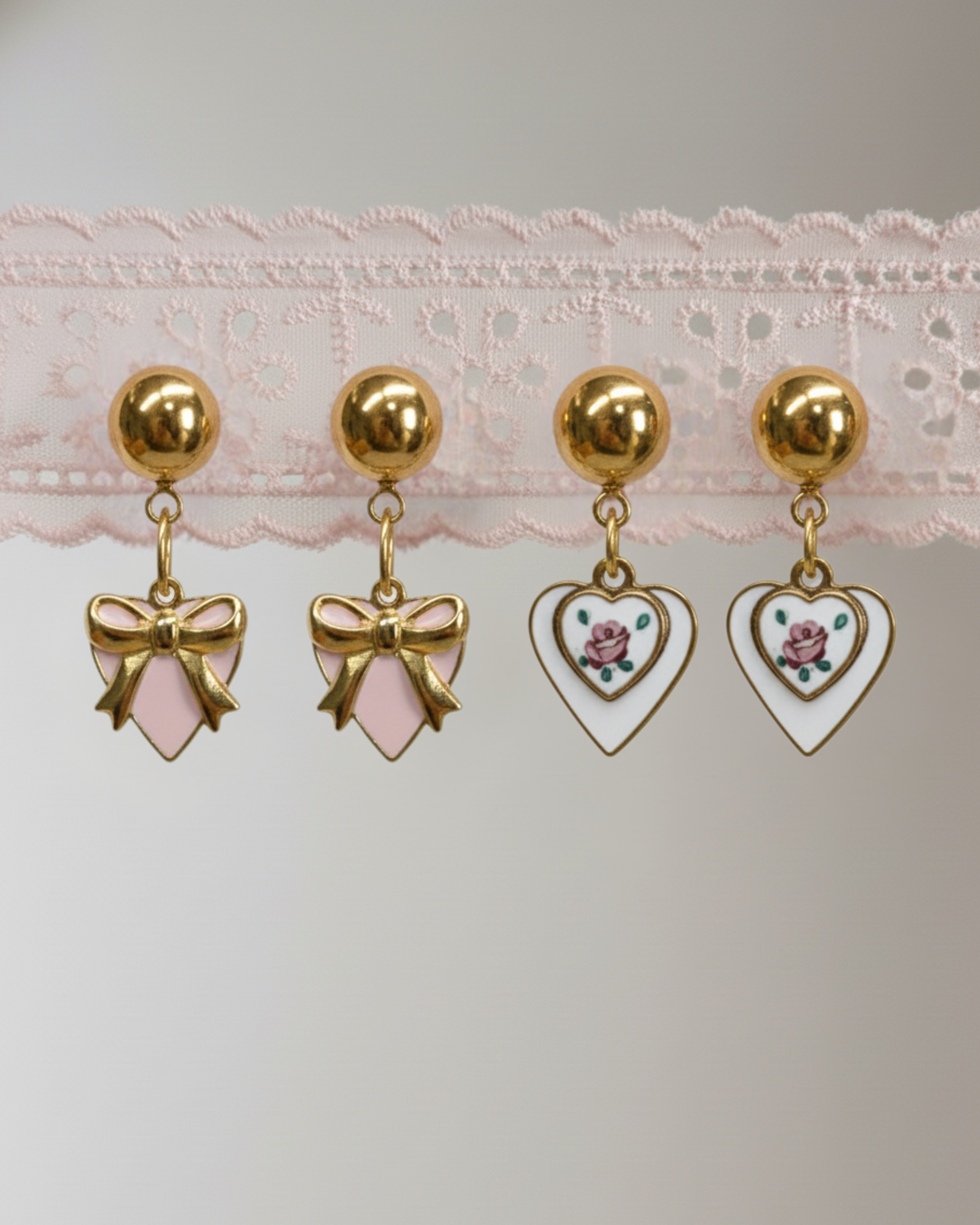 Build Your Own Charm Earrings (Gold & Silver)