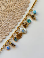 Lumière Bleue Charm Necklace