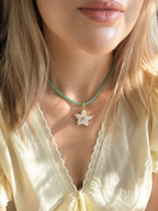 Garden Star Beaded Necklace