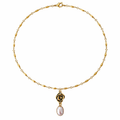 Elodie Rose Pearl Necklace