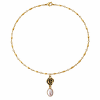 Elodie Rose Pearl Necklace