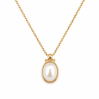 Estelle Pearl Pendant Necklace