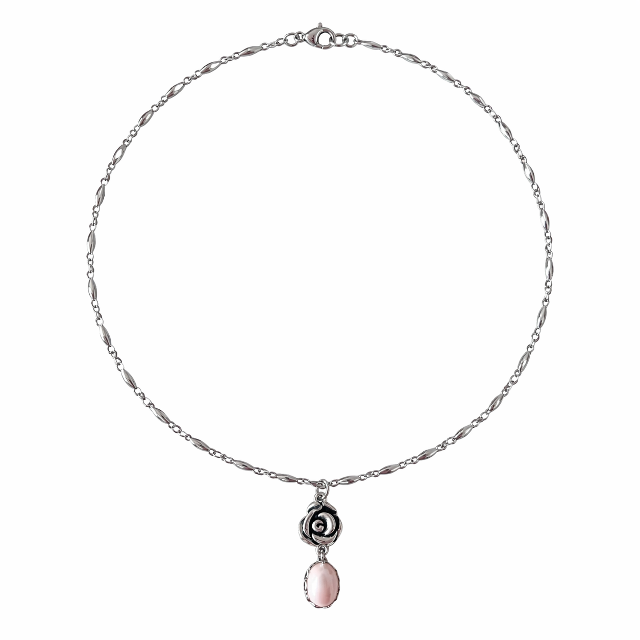 Rosette Perle Necklace