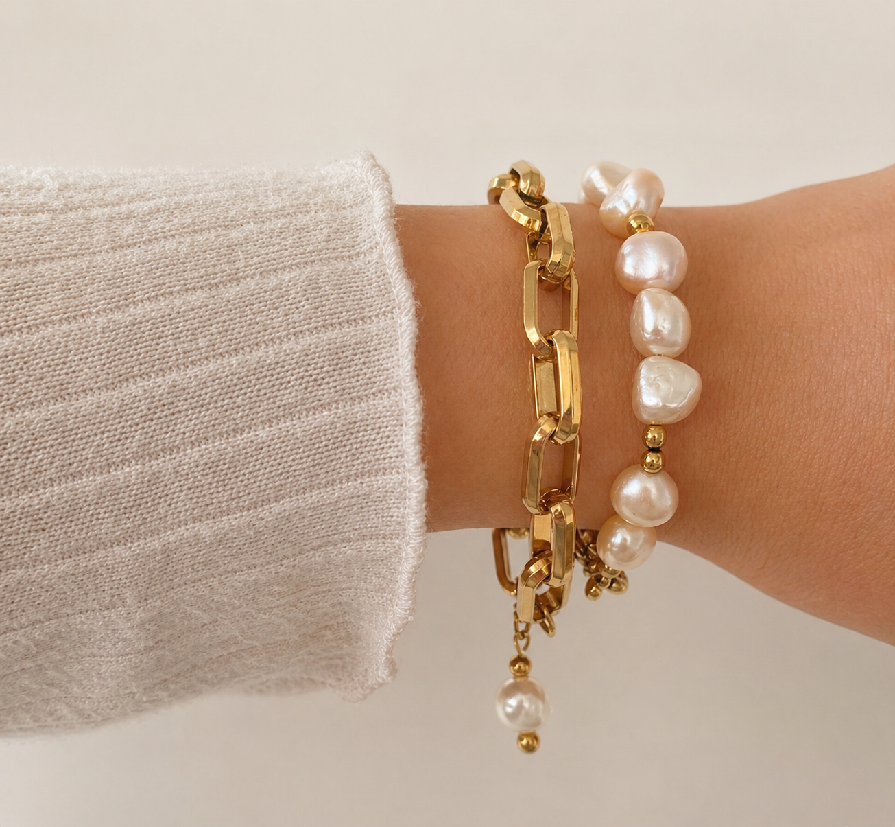 Perle Suspendue Bracelet