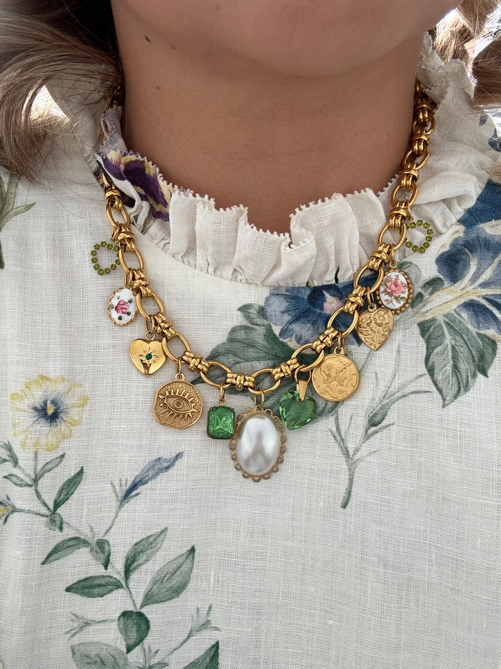 Perle d’Été Charm Necklace