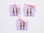 Éclat Fleur Drop Earrings