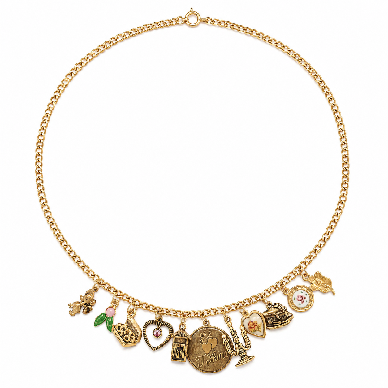 Alouette Charm Necklace