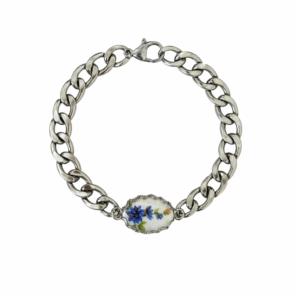 Bleu Jardin Chain Bracelet