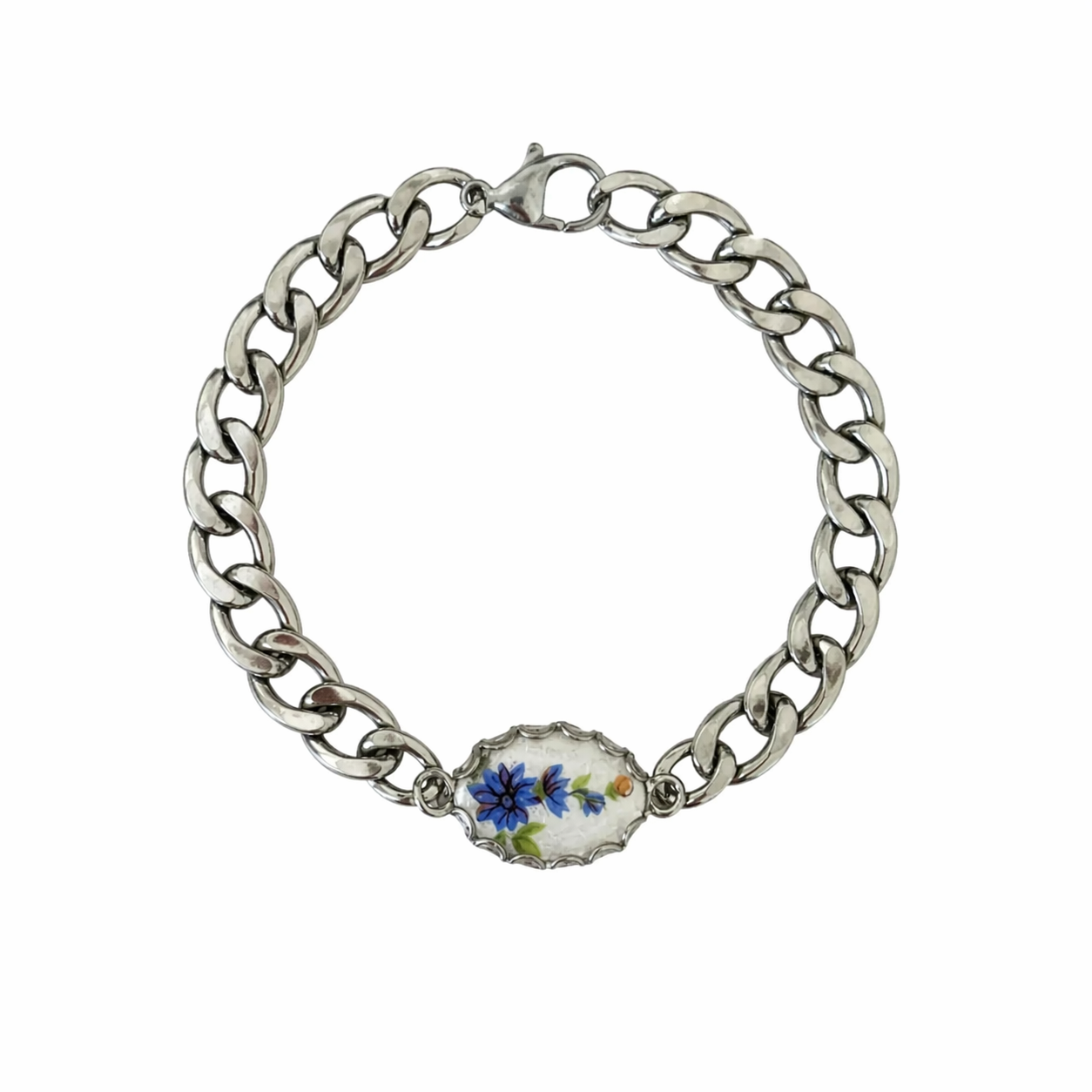 Bleu Jardin Chain Bracelet