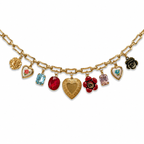 Cœur Rosé Bijou Necklace