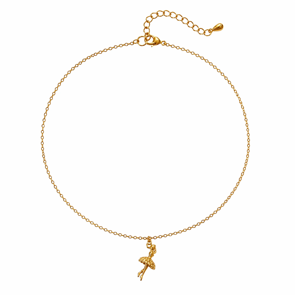 Prima Ballerina Charm Necklace