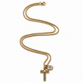 Sacred Rosé Cross Necklace