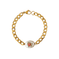 Rose en Porcelaine Bracelet