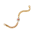 Rose en Porcelaine Bracelet