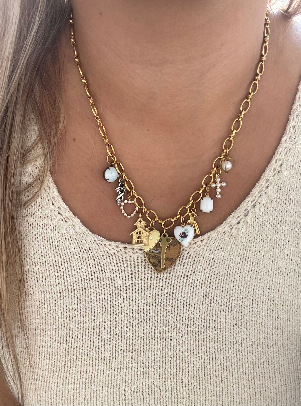 Maison de la Mariée Charm Necklace