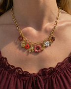 Cherry Garden Charm Necklace