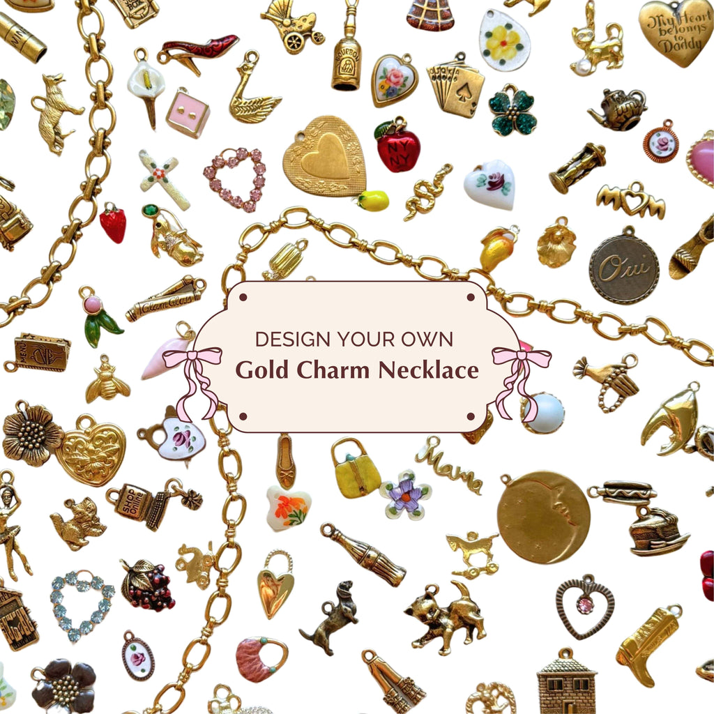 Create Your Own Gold Charm Necklace