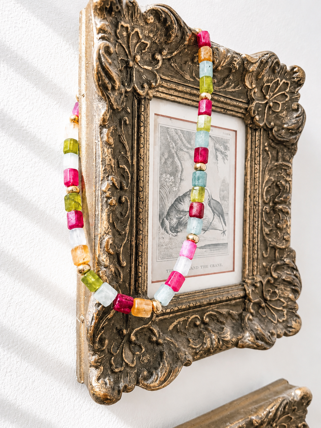 Bonbon Gem Beaded Necklace