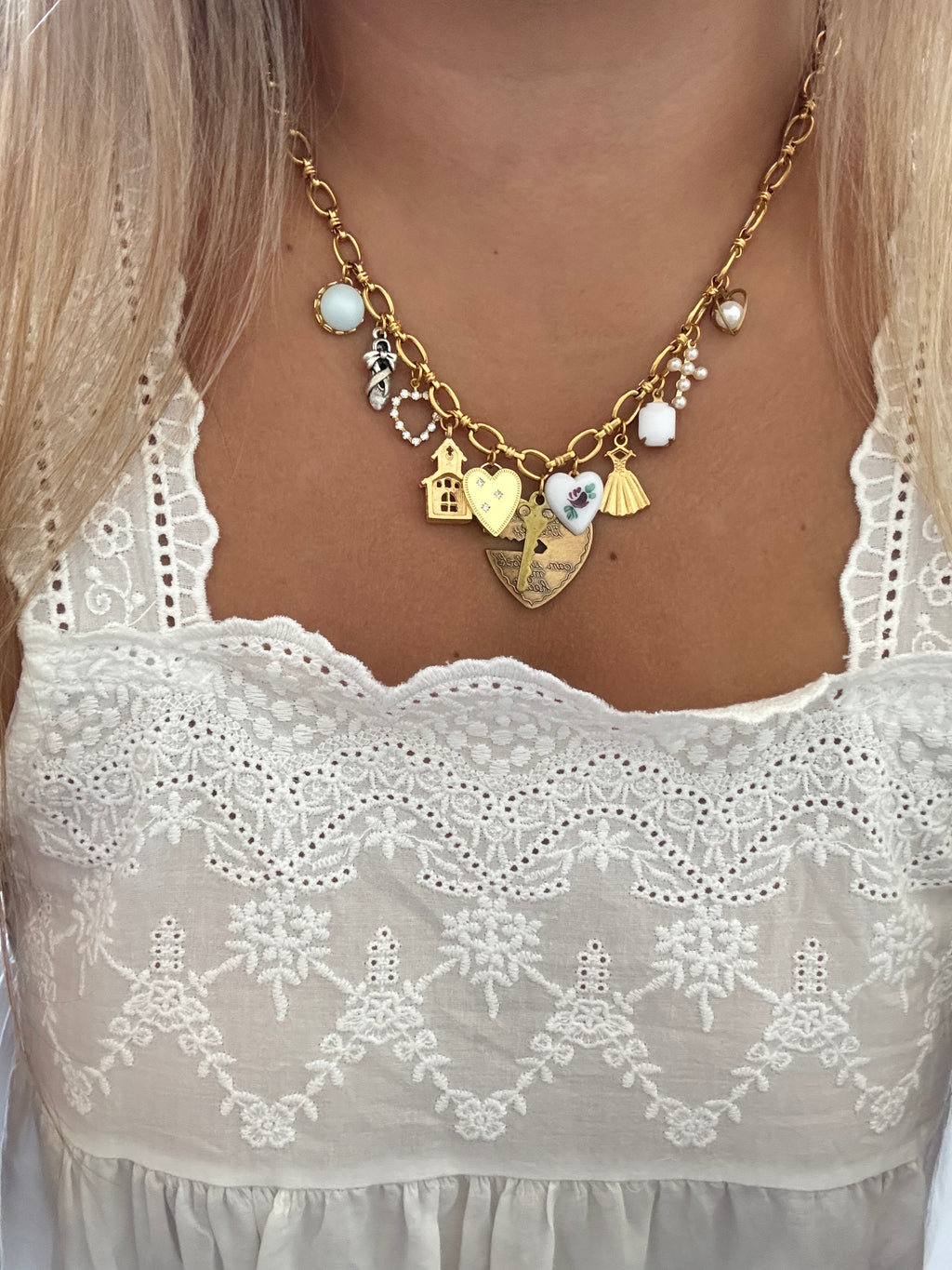 Maison de la Mariée Charm Necklace