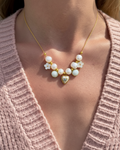 Fleur de Lait Heart Necklace