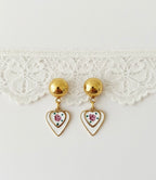 Cœur de Porcelaine Earrings