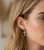 Pearl Blossom Studs