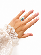 Bleu Violette Ring