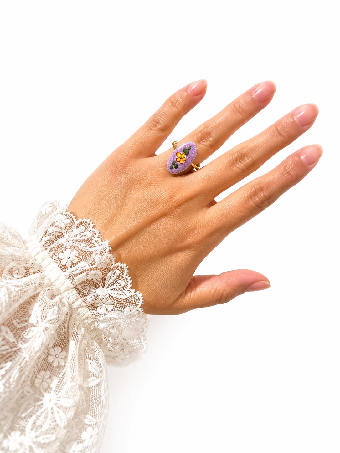 Fleur de Violette Ring