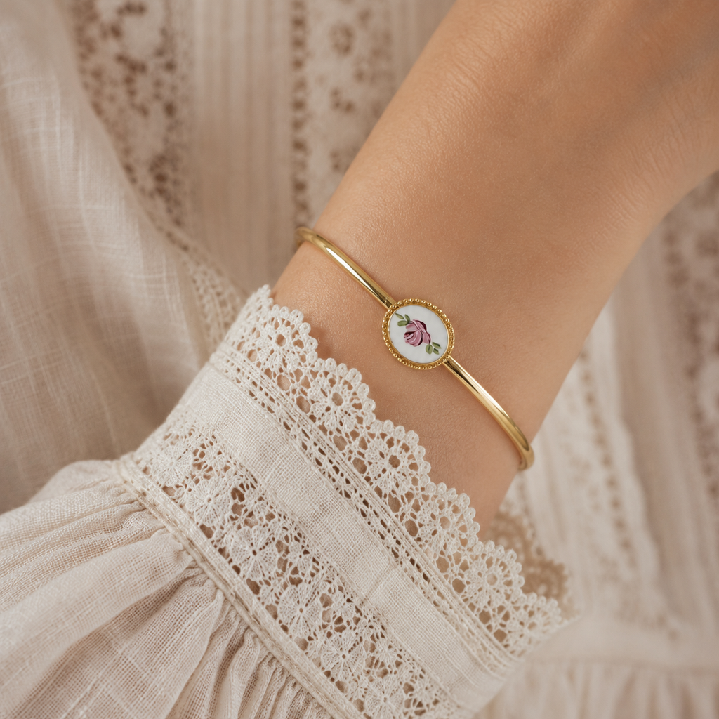 Heirloom Rose Bangle