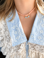 Les Petits Oiseaux Beaded Necklace