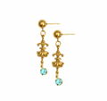 Éclat Fleur Drop Earrings