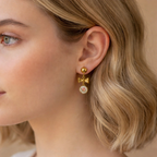 Ruban de Porcelaine Earrings