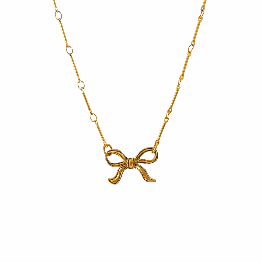 Petite Bow Necklace