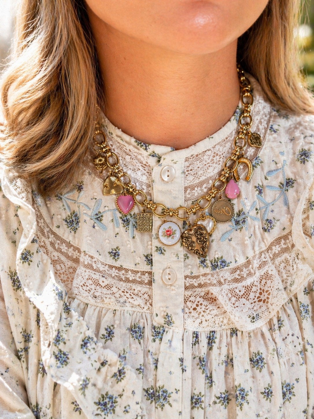 Seraphine Charm Necklace