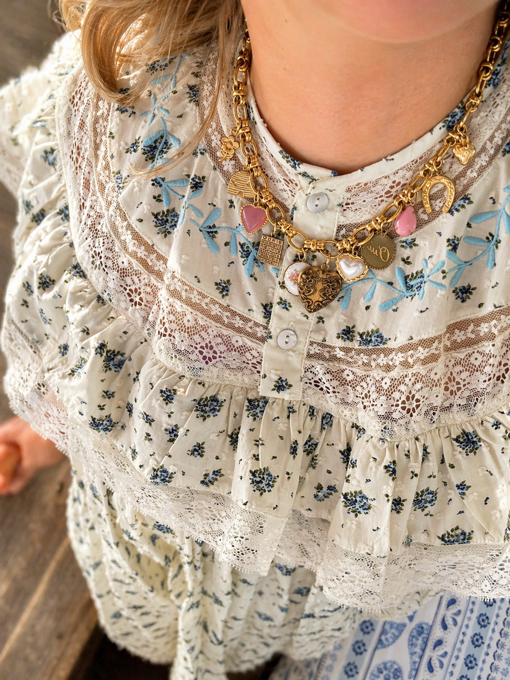 Seraphine Charm Necklace