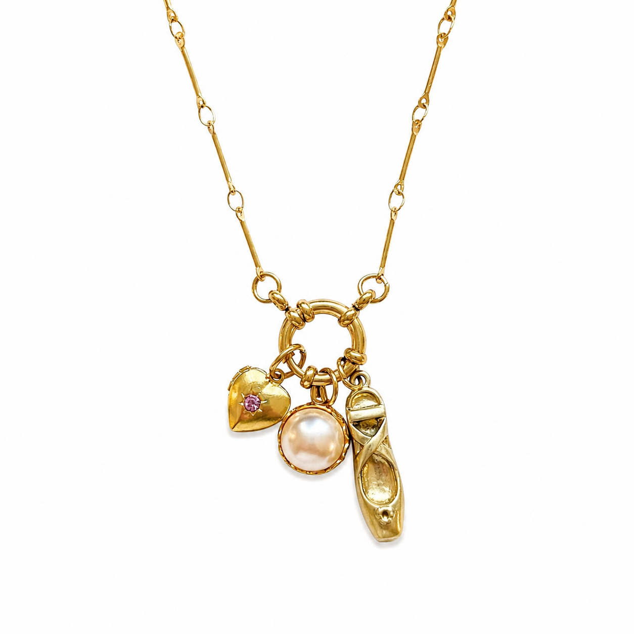 Ballerina Heirloom Charm Necklace