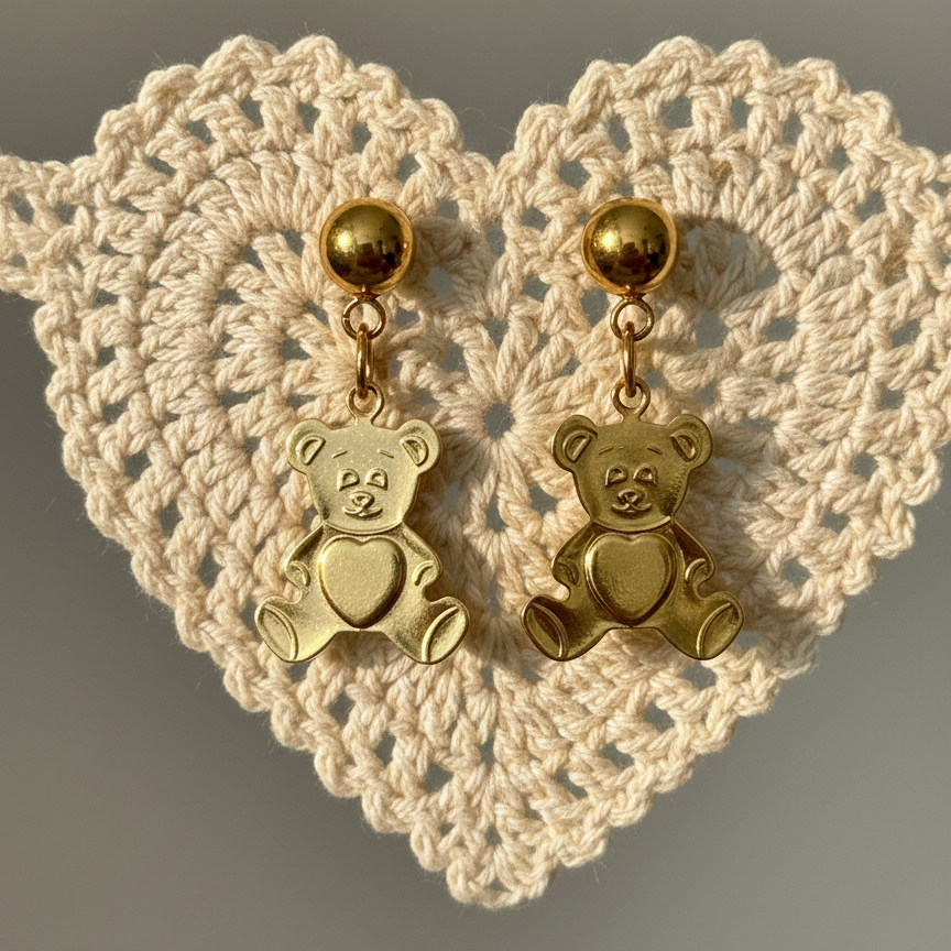 Teddy Earrings