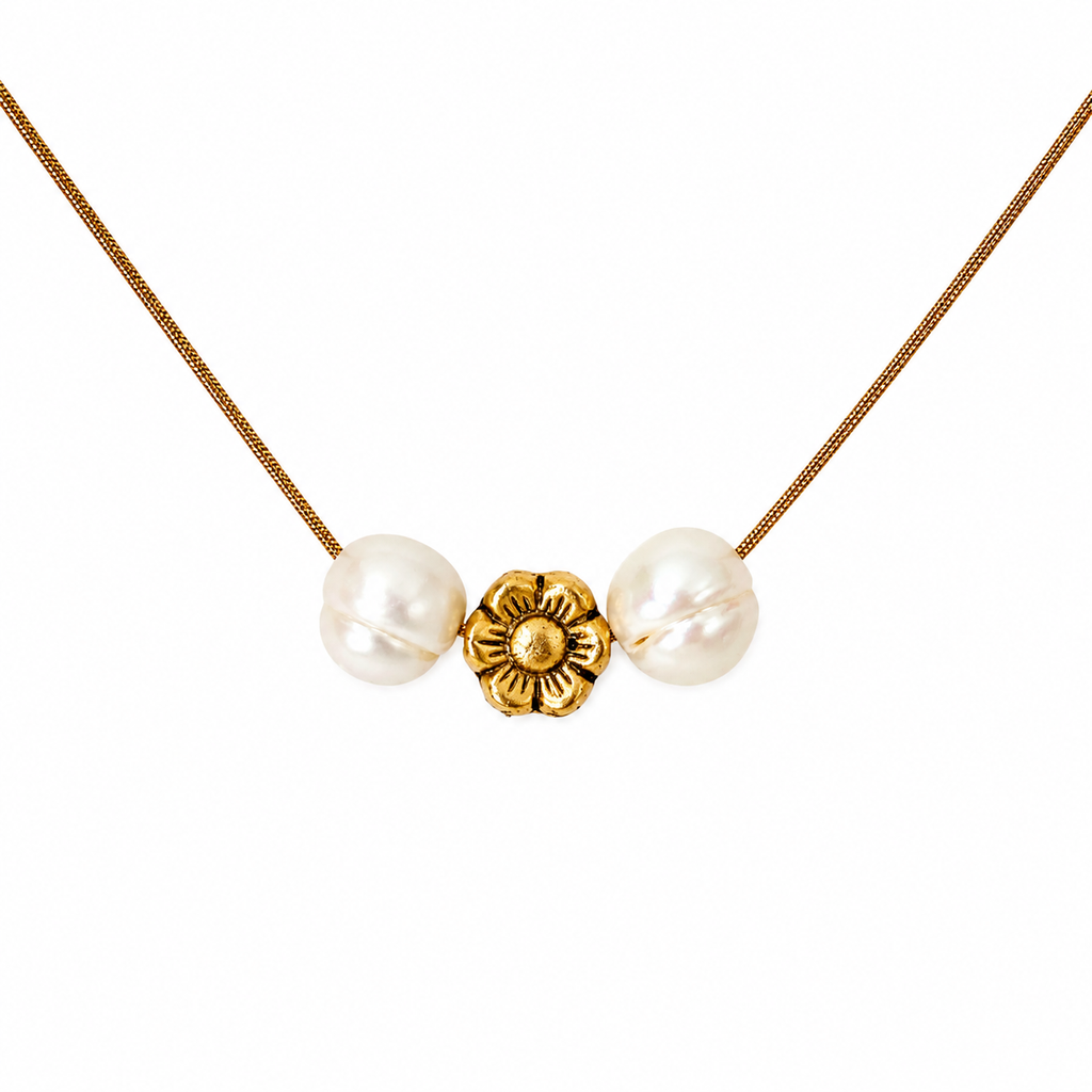 Margaux Pearl Bloom Necklace