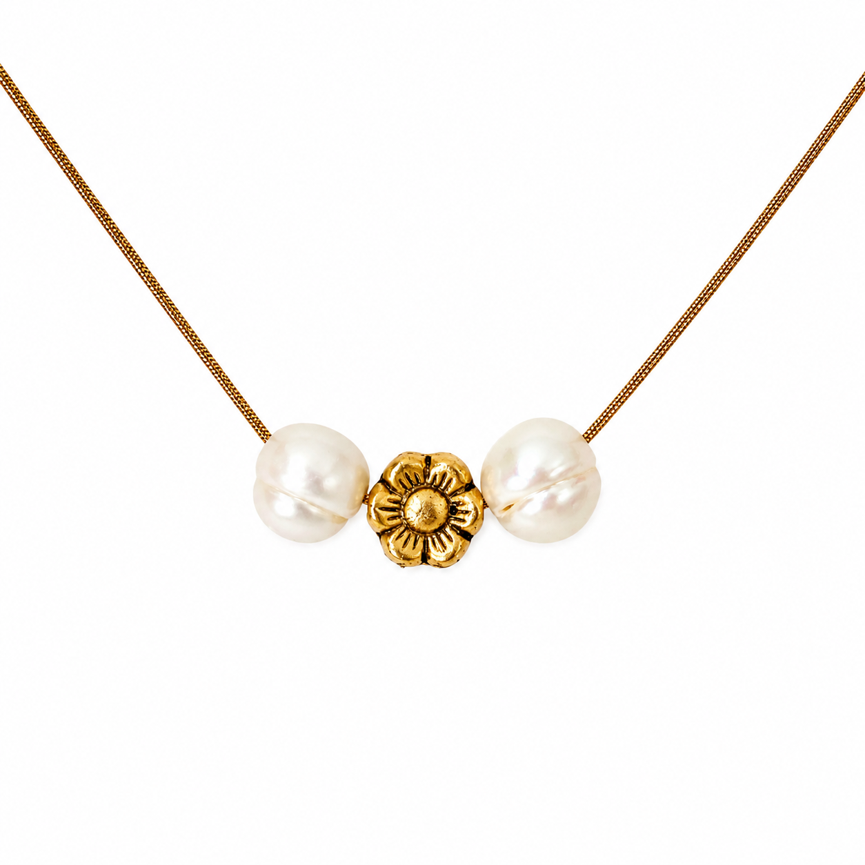 Margaux Pearl Bloom Necklace