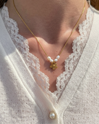 Margot Pearl Bloom Necklace
