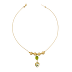 Émeraude Papillon Heart Necklace