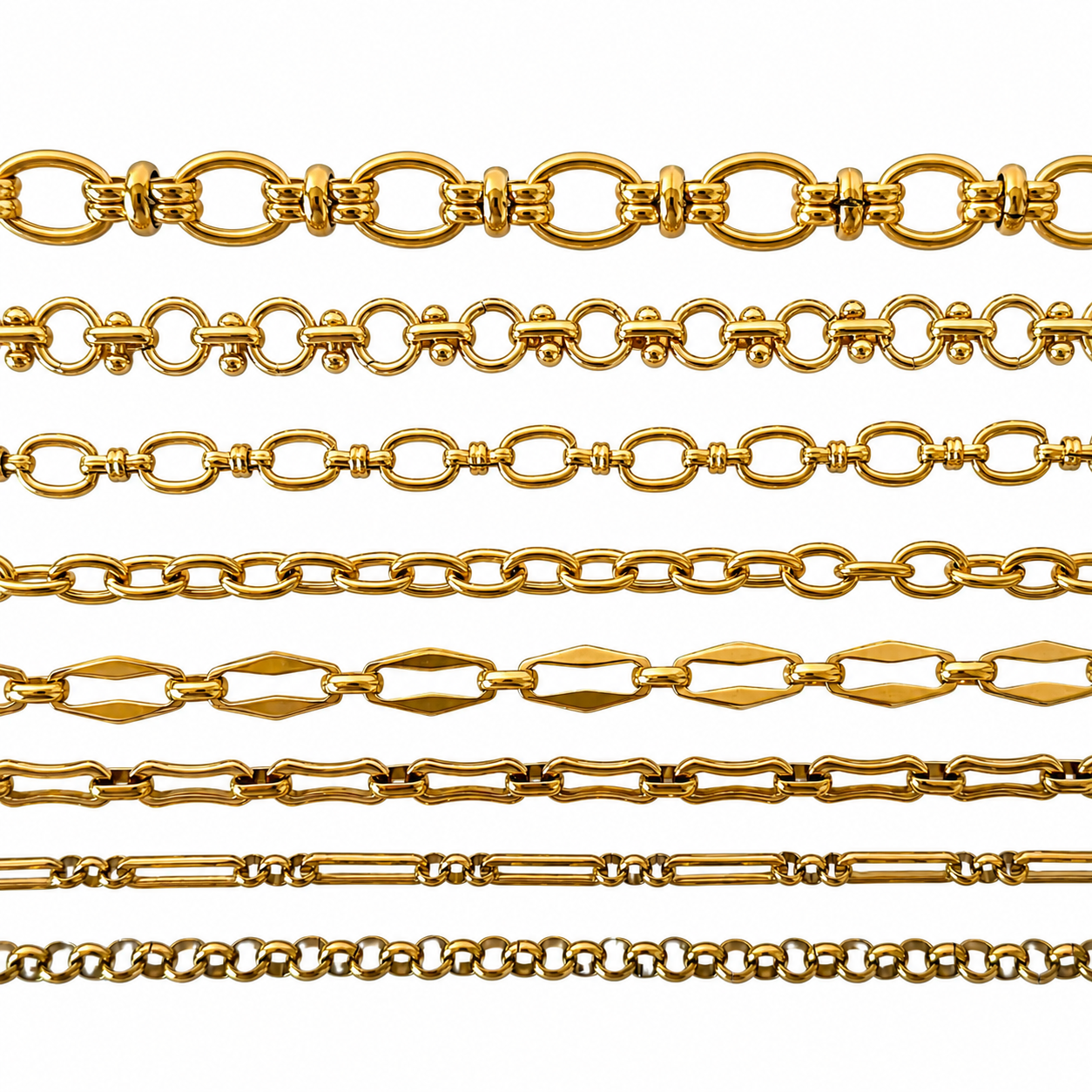 Create Your Own Gold Charm Necklace