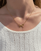 Petite Bow Necklace