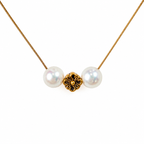 Valentina Pearl Fleur Necklace