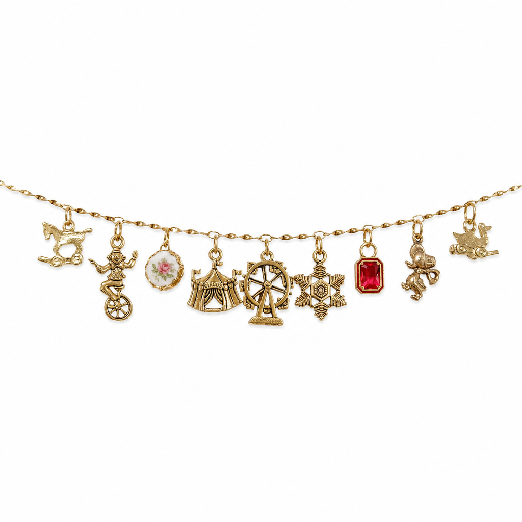 Roue Enchantée Charm Necklace