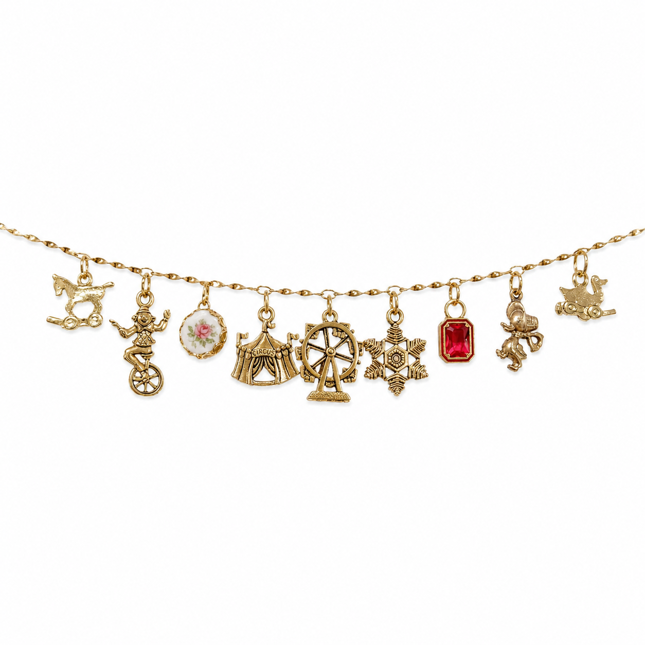 Roue Enchantée Charm Necklace