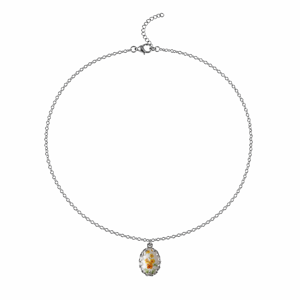 Fleur d’Or Keepsake Necklace